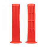 DMR Bikes Grid grips with soft rubber, waffle pattern mountain bike handlebar grips, comfortable MTB components.