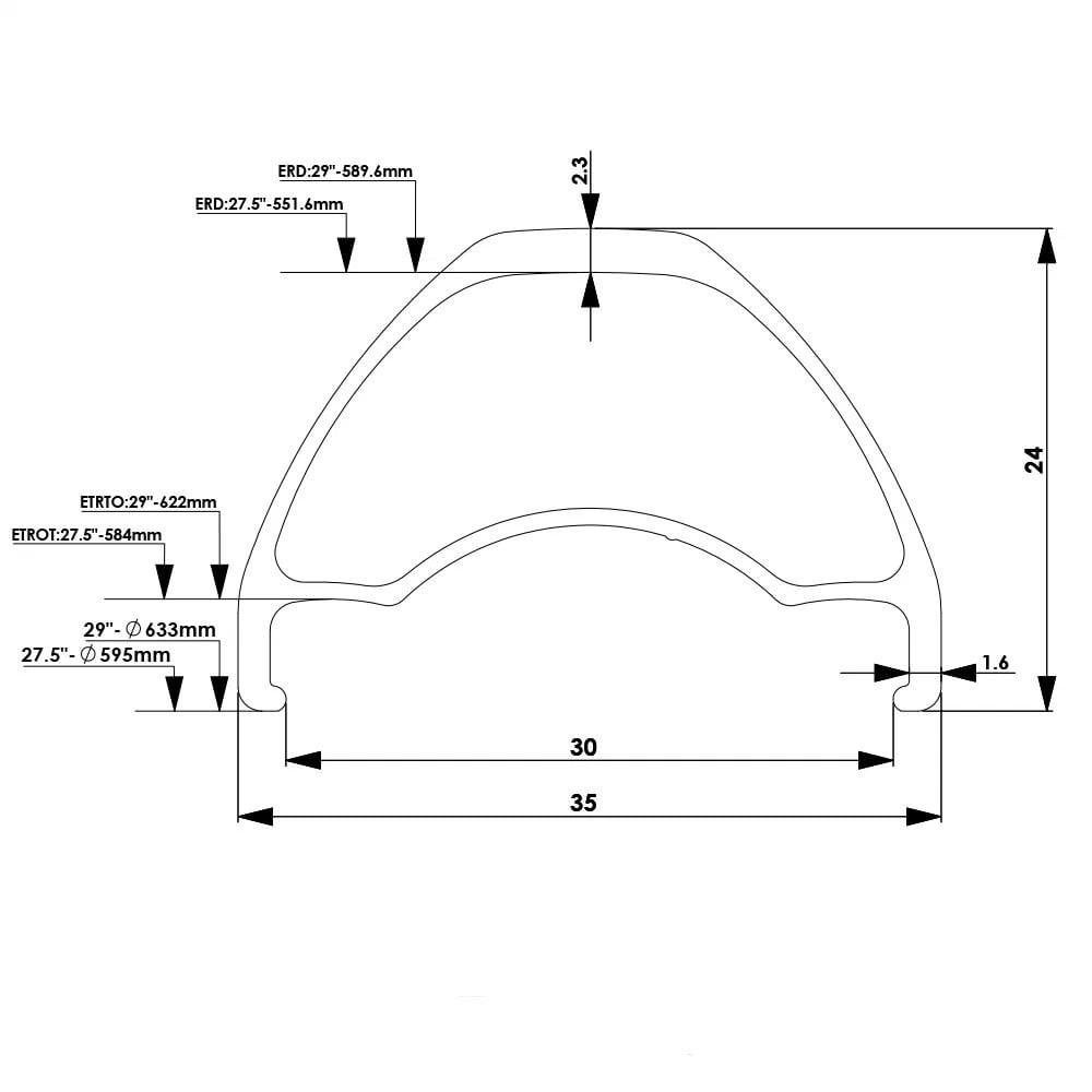 Dmr Bikes Zone Rim MTB Rim