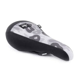 DMR Bikes Sect Rail DJ saddle with durable vinyl top, unisex dirt bike seat designed for BMX and mountain biking.