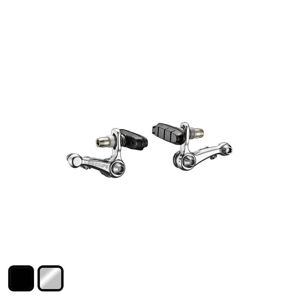 Dia-Compe DC980 cantilever brakes with dual spring tension adjustment and cables for bicycle component performance.