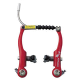 Dia-Compe MX-2 Lo-Pro V-Type bike brakes with dual spring adjustment and low profile pads, mounted on a bicycle wheel.