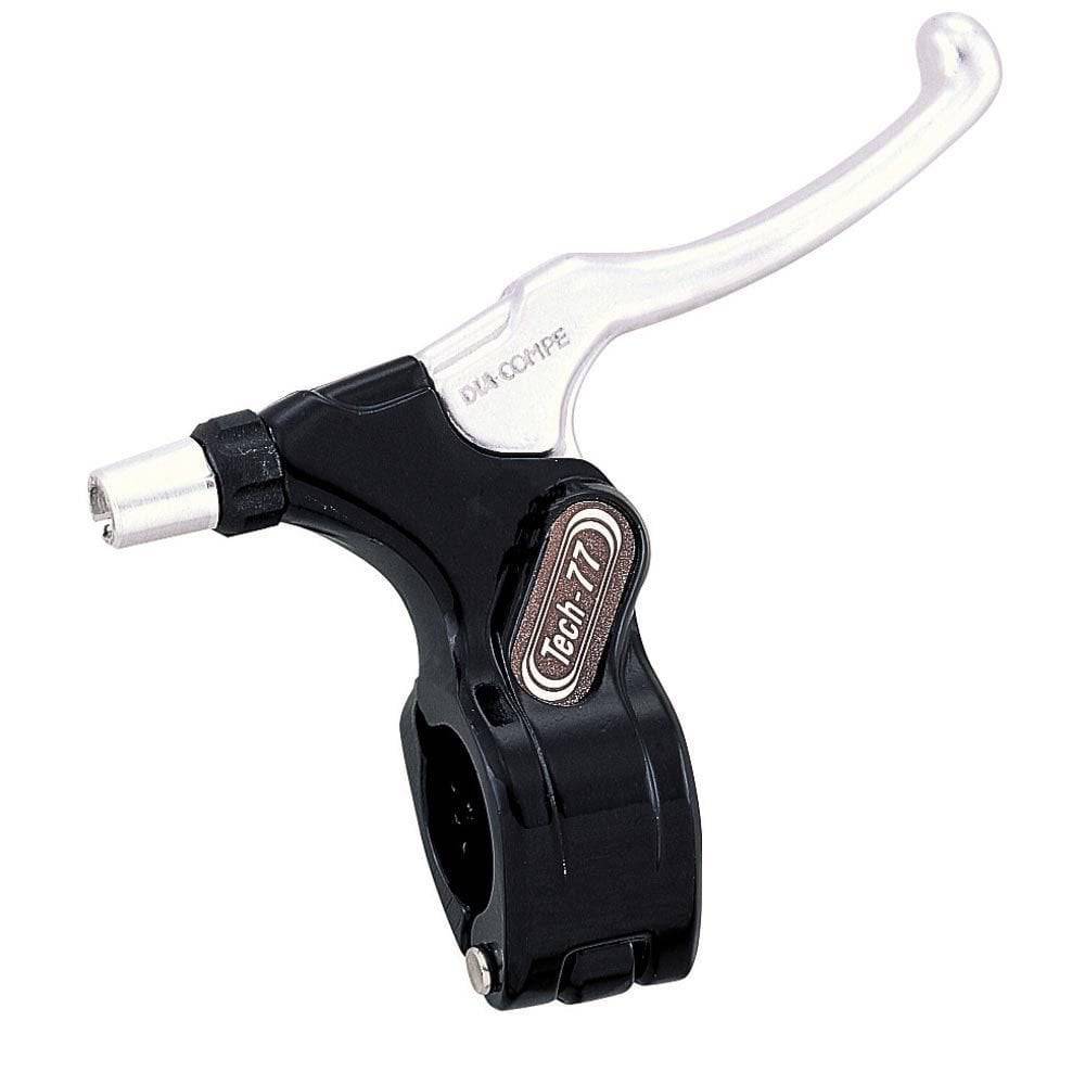 Dia-Compe Tech 77 BMX brake lever in durable cast alloy with 2/3 finger design, shown individually.