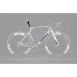 Colnago Y1Rs Disc 2025 carbon aero road frameset with integrated disc brakes, showcasing sleek aerodynamic design and lightweight construction.