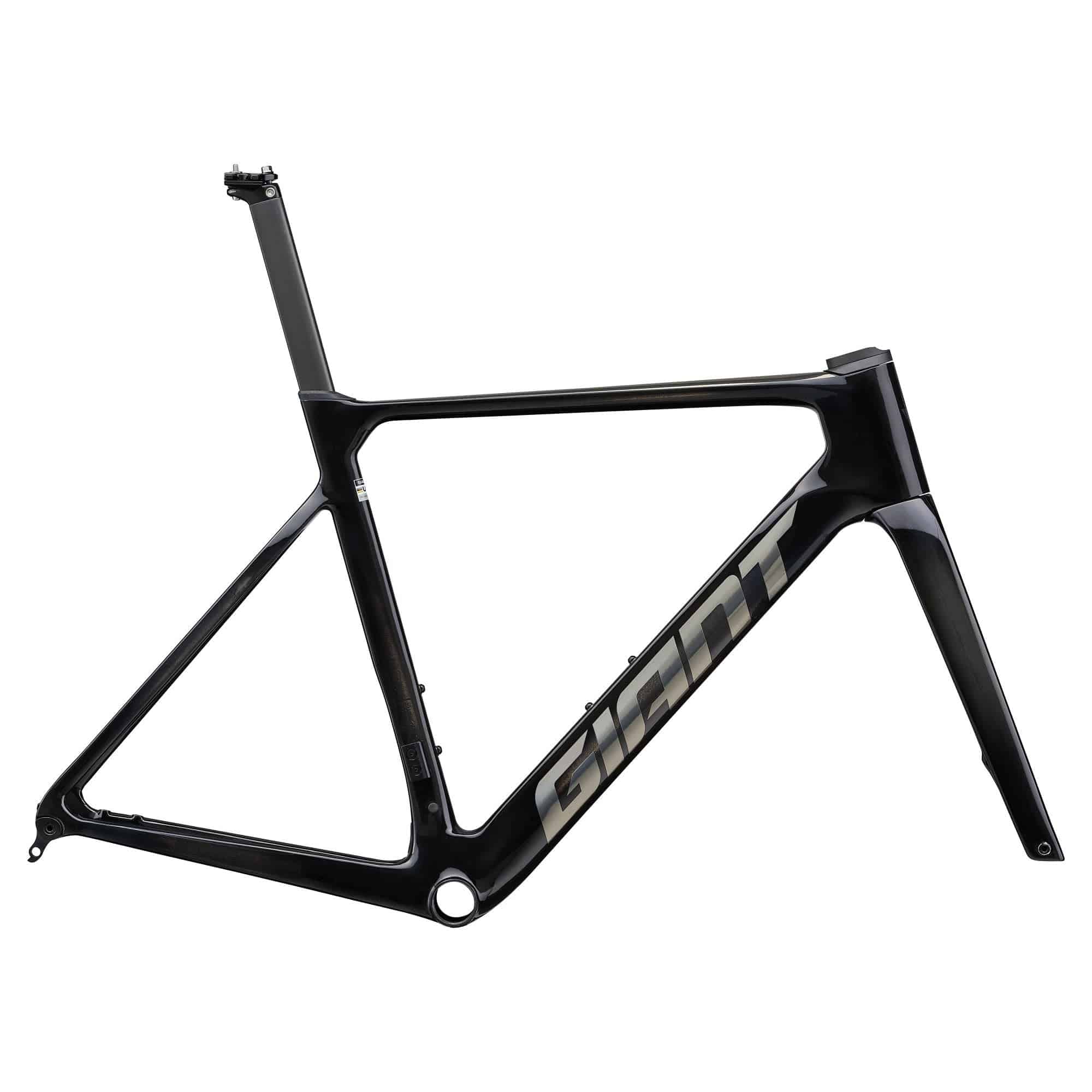 Giant Propel Advanced Pro-FF road frameset with aerodynamic design and disc brake compatibility for high-performance cycling.