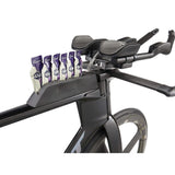 Giant Trinity Advanced SL 0 triathlon bike with integrated hydration system, disc brakes, aerodynamic frame, and sleek black design.