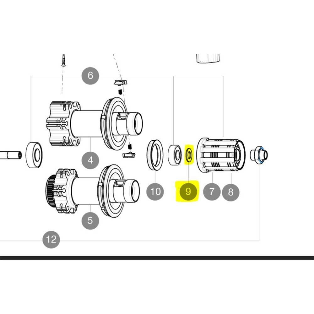 Mavic Fts-L / Fts-X Freehub Internal Spacer Hub Spares