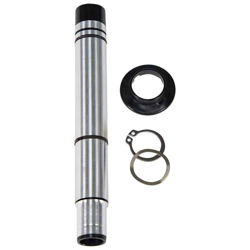 Mavic ID360 148 D6T axle with clip, bicycle component replacement kit for Mavic wheel hubs, durable and easy to install.