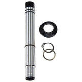 Mavic ID360 148 D6T axle with clip, bicycle component replacement kit for Mavic wheel hubs, durable and easy to install.