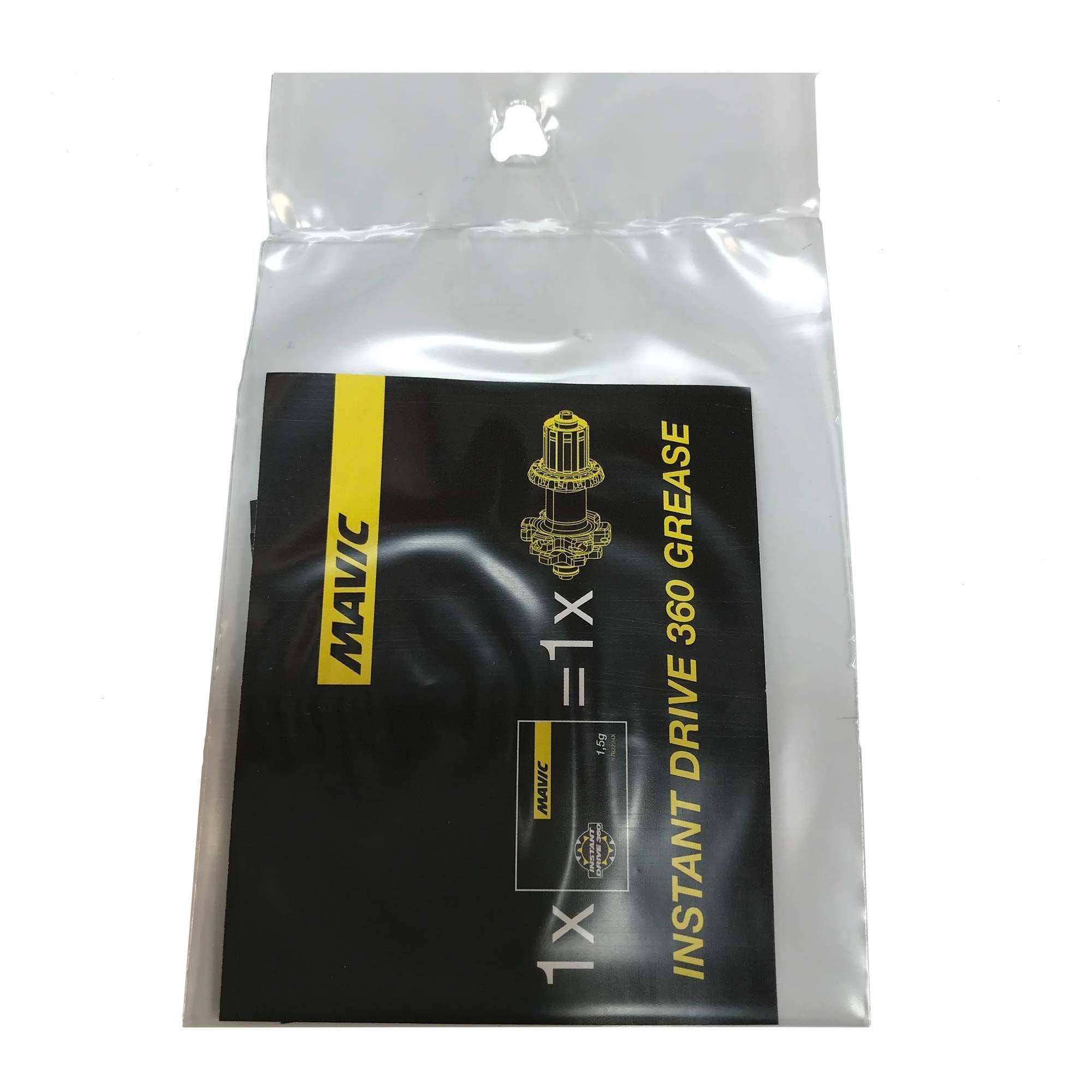 Mavic ID360 freehub grease tubes, hub maintenance spare parts pack of 10, for bike component lubrication and servicing.