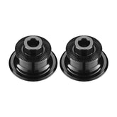 Mavic rear axle adapters for ITS-4 and TS-2 hubs, compatible with quick release systems, shown on a bicycle wheel component.