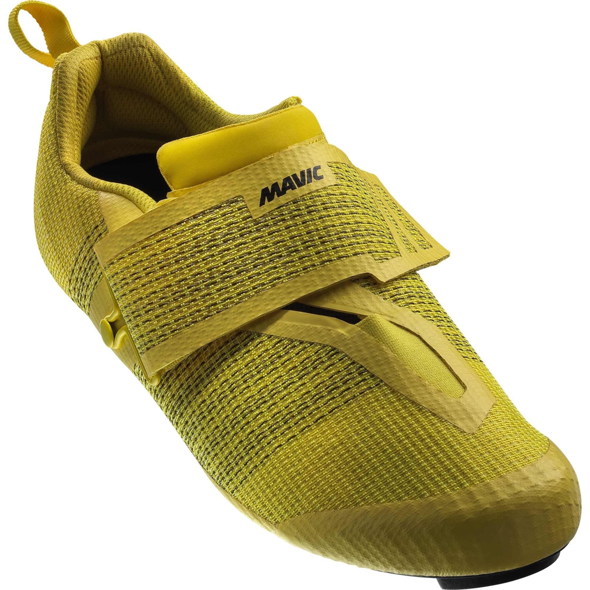 Mavic Ultimate Tri Yellow Road Shoes