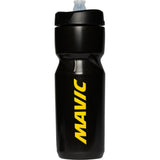 Mavic soft cycling hydration bottle, 800ml BPA-free and recyclable, with a clear plastic body and screw-on cap.