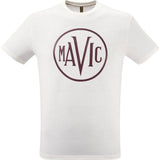 Mavic Heritage logo organic cotton casual crewneck T-shirt, featuring the brand's logo on a comfortable, stylish jersey shirt.