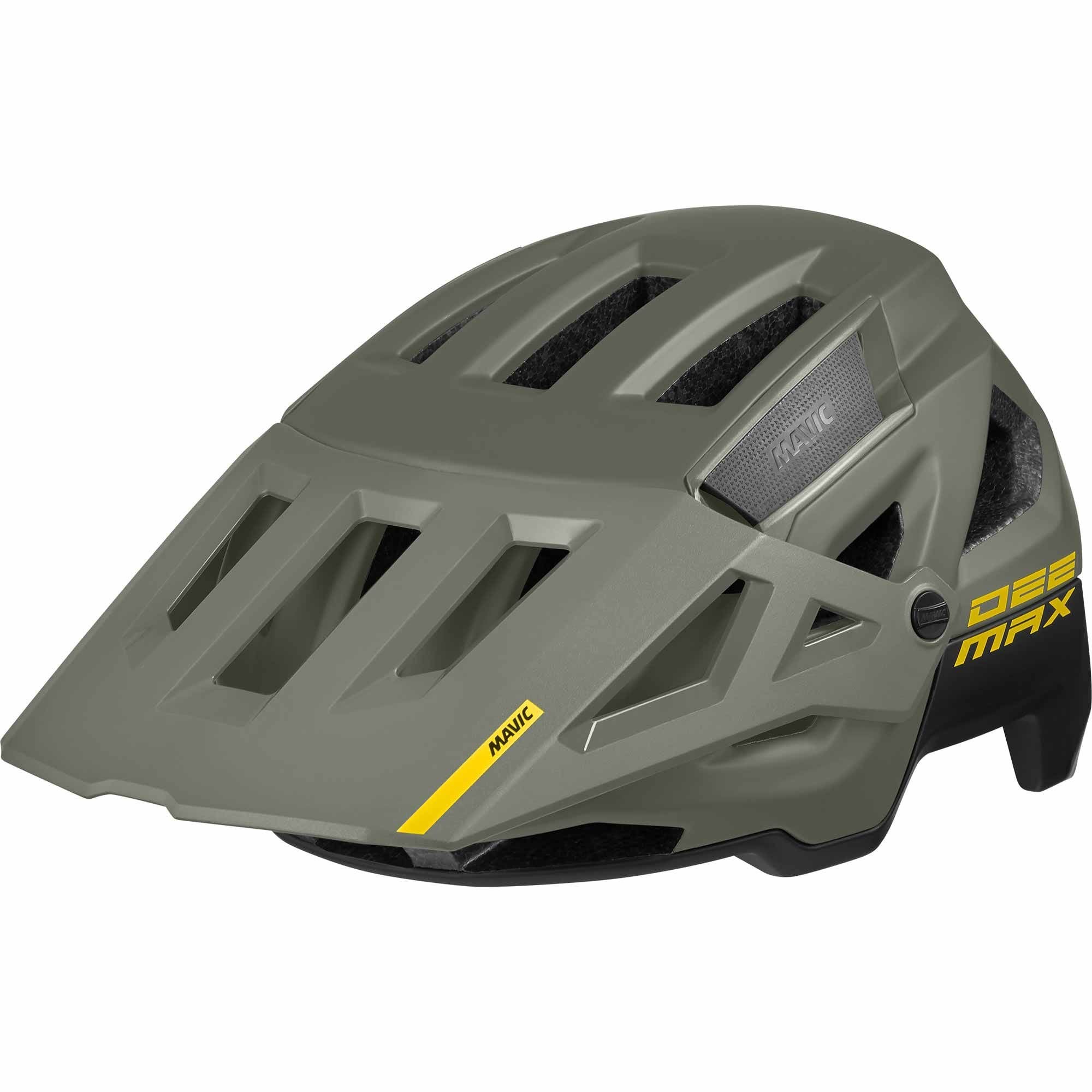 Mavic Deemax MIPS mountain bike helmet with enhanced protection and ventilation, featuring a sleek design and adjustable straps.