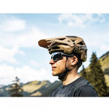 Mavic Deemax Pro MIPS mountain bike helmet showing sleek design, ventilation vents, and adjustable straps for advanced protection.