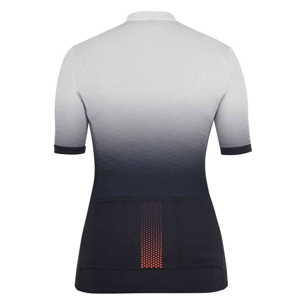 Mavic Essential Graphic women's short sleeve cycling jersey with breathable mesh fabric and vibrant design.