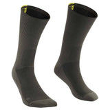 Mavic Essential High Socks for cycling, breathable, cushioned, antimicrobial, in black with logo, designed for comfort and performance