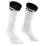 Mavic Ksyrium high cycling socks with cushioning, antibacterial protection, and anatomical fit, designed for comfort and performance.