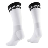 Mavic Ksyrium high cycling socks with cushioning, antibacterial protection, and anatomical fit, designed for comfortable biking.