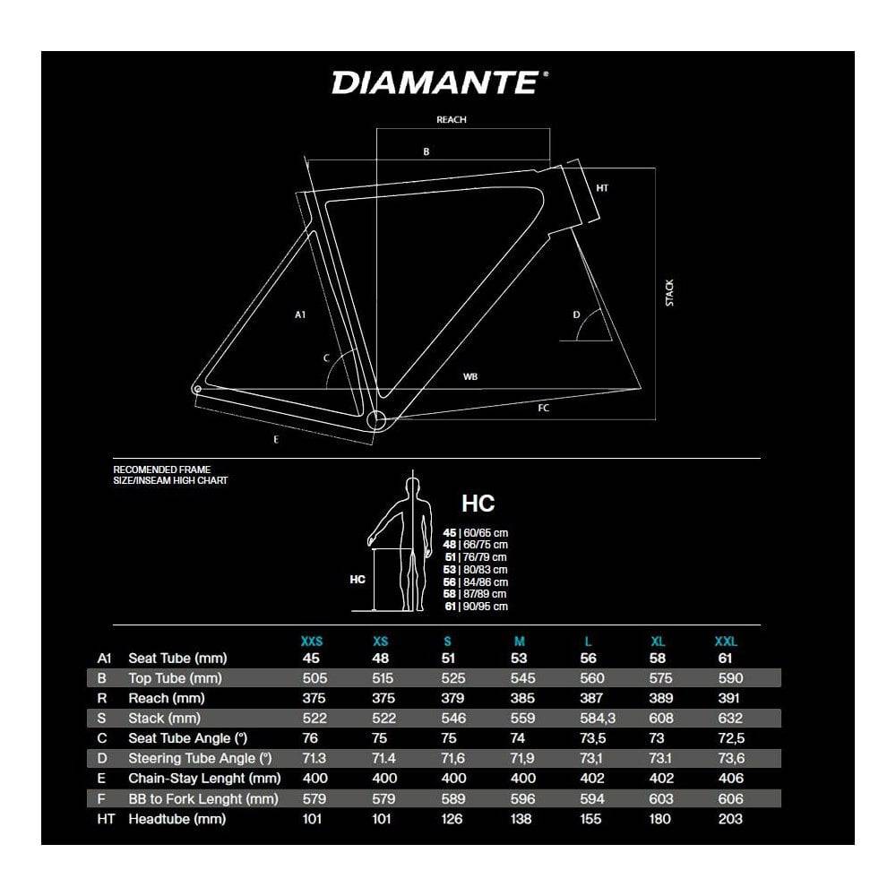 Basso Diamante Frameset Moon Opal Road Frameset
