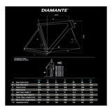 Basso Diamante Frameset Spectrum White Road Frameset