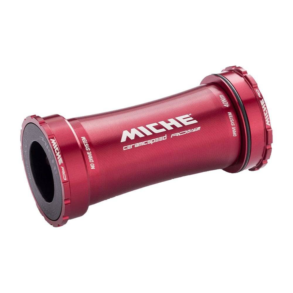 Miche Integrale RD press-fit bottom bracket BB86 with 24mm axle and CeramicSpeed bearings, bike component for smooth performance