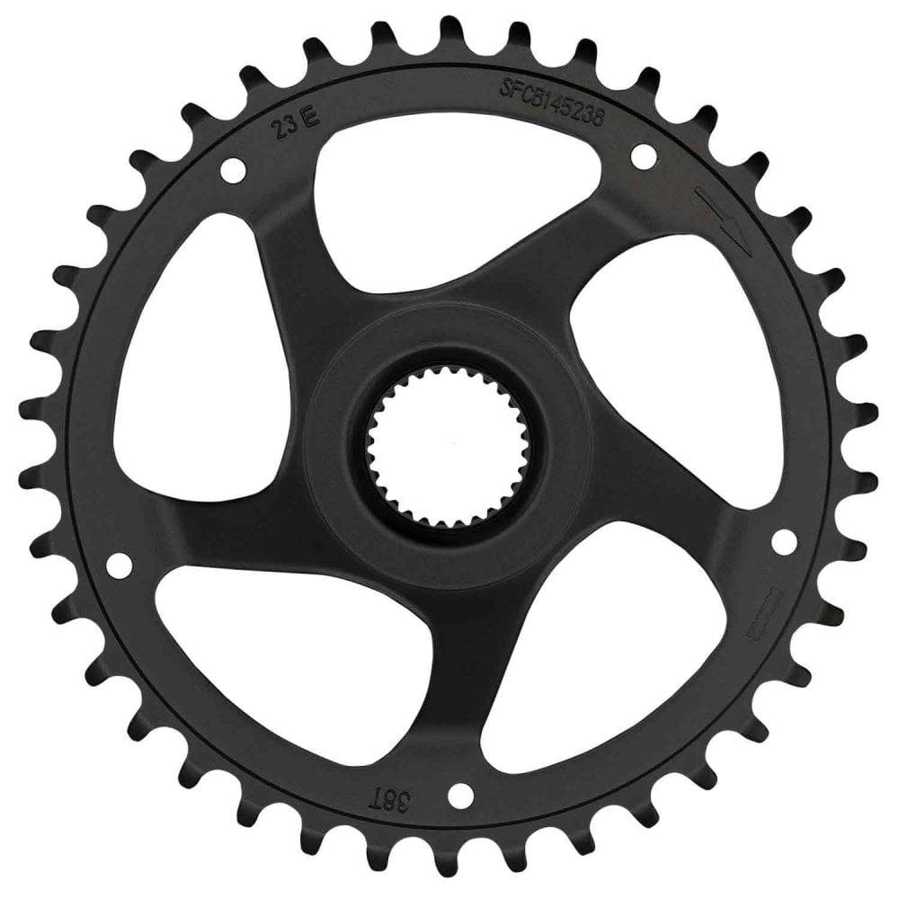 KMC Bosch Gen 4 super narrow MTB e-bike motor chainring, direct mount component, designed for Bosch e-bike motors.