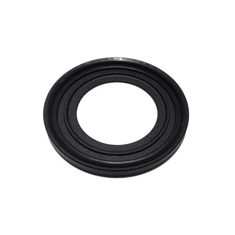 Deda headset topcover spare part for carbon and alloy headsets, showing a close-up of the component in black with branding details.
