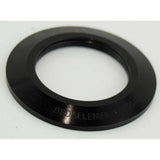 Deda headset topcover spare accessory for carbon and alloy headsets, showing black protective component with branding details.