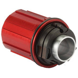 Miche mid-end MTB freehub body compatible with Shimano and Sram cassettes, bicycle component for bike hubs.