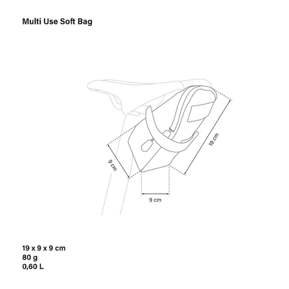 Scicon Sports Panniers & Bags - Multi Use Soft Saddle Bag
