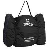 Tifosi lightweight bike bag with shoulder strap, designed for road and mountain bikes up to 27.5 inches, accessory for cycling gear.