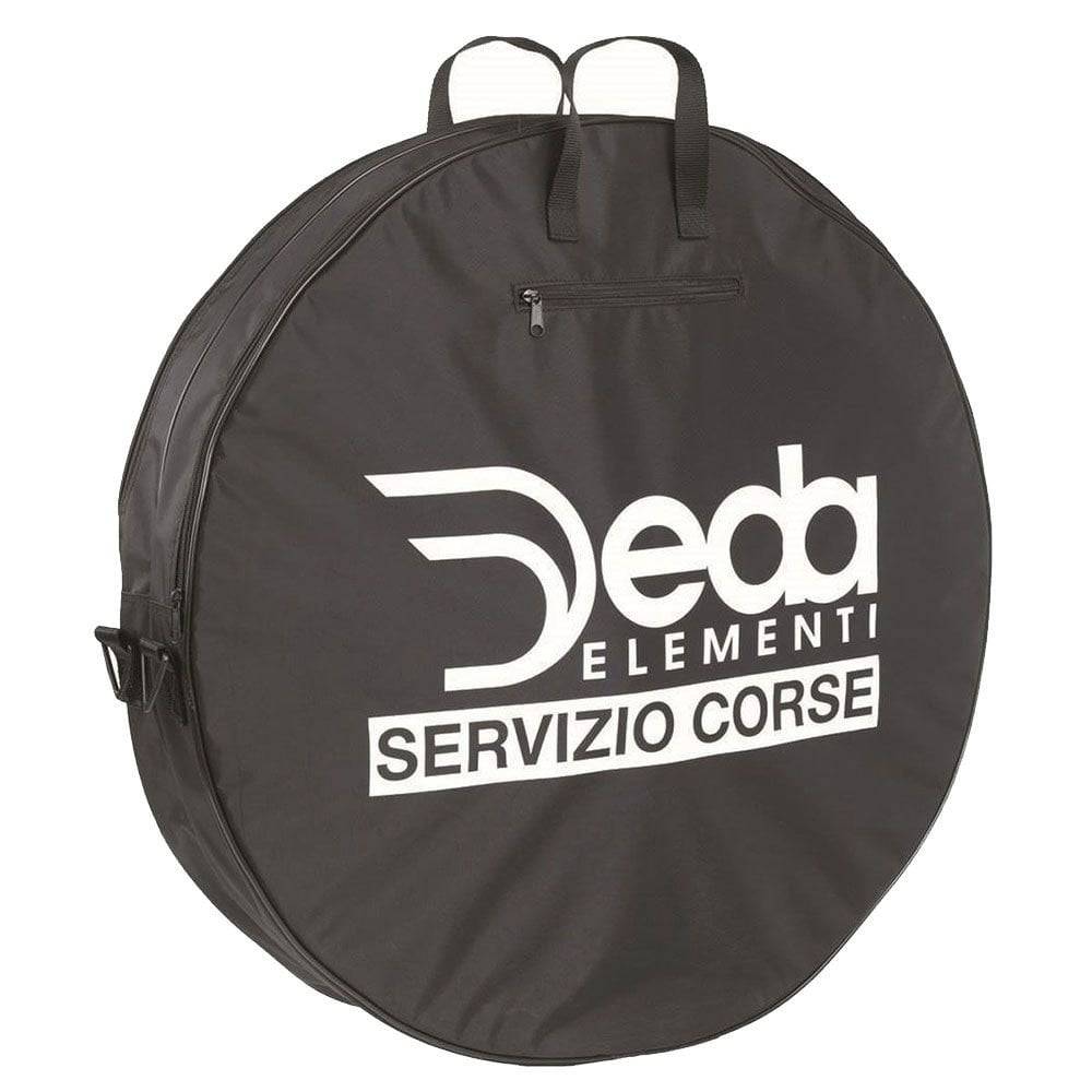 Deda Elementi wheel bag for transport and storage of two bike wheels, durable protective accessories for cycling equipment.