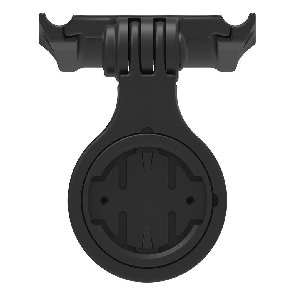 Deda Staffa seatpost mount for sports cameras and rear lights, black metal component for bike accessories.