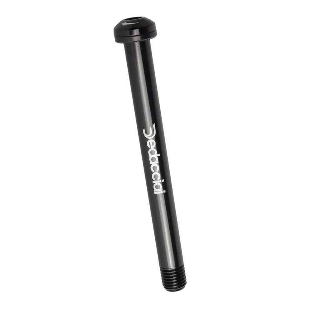 Deda thru axle for Gera gravel forks, M12xP1.5x120mm skewer, durable components for bike maintenance and upgrades