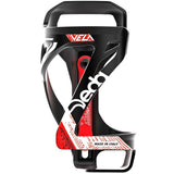 Deda Vela bottle cage for small frames and e-bikes, right-hand loading, lightweight bike accessories in black.