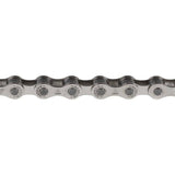 Miche X1 Track 1/8" chain made of nickel-plated steel, designed for track racing performance, shown in the image.