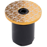 Deda Loop Bar End Plugs for handlebar expander system, bike components and accessories, black plastic with branding details.