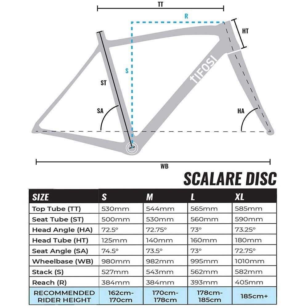 Tifosi Bike Scalare 105 12x Bike Road Bike