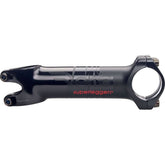 Deda Superleggero road bike stem in black anodized finish with 31.7mm clamp and 1 1/8" steerer compatibility