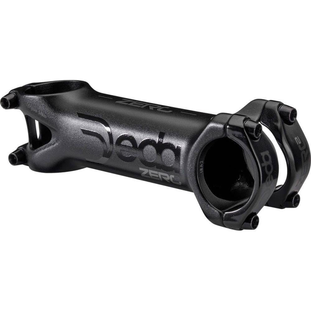 Deda Zero2 bike stem with 31.7mm clamp and 83° angle, featuring an extra short length for 1 1/8 inch steerers.