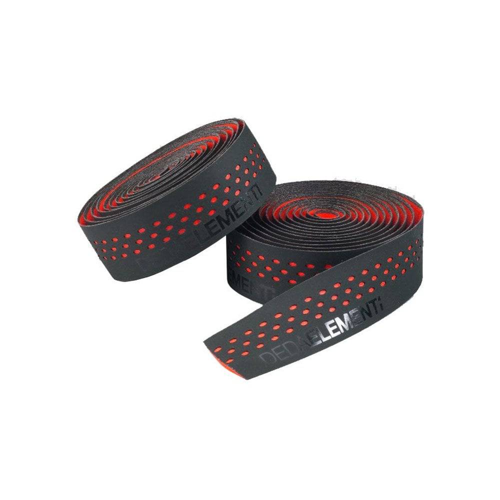 Deda Presa handlebar tape, durable and comfortable with shock absorption, shown wrapped around a bike handlebar.
