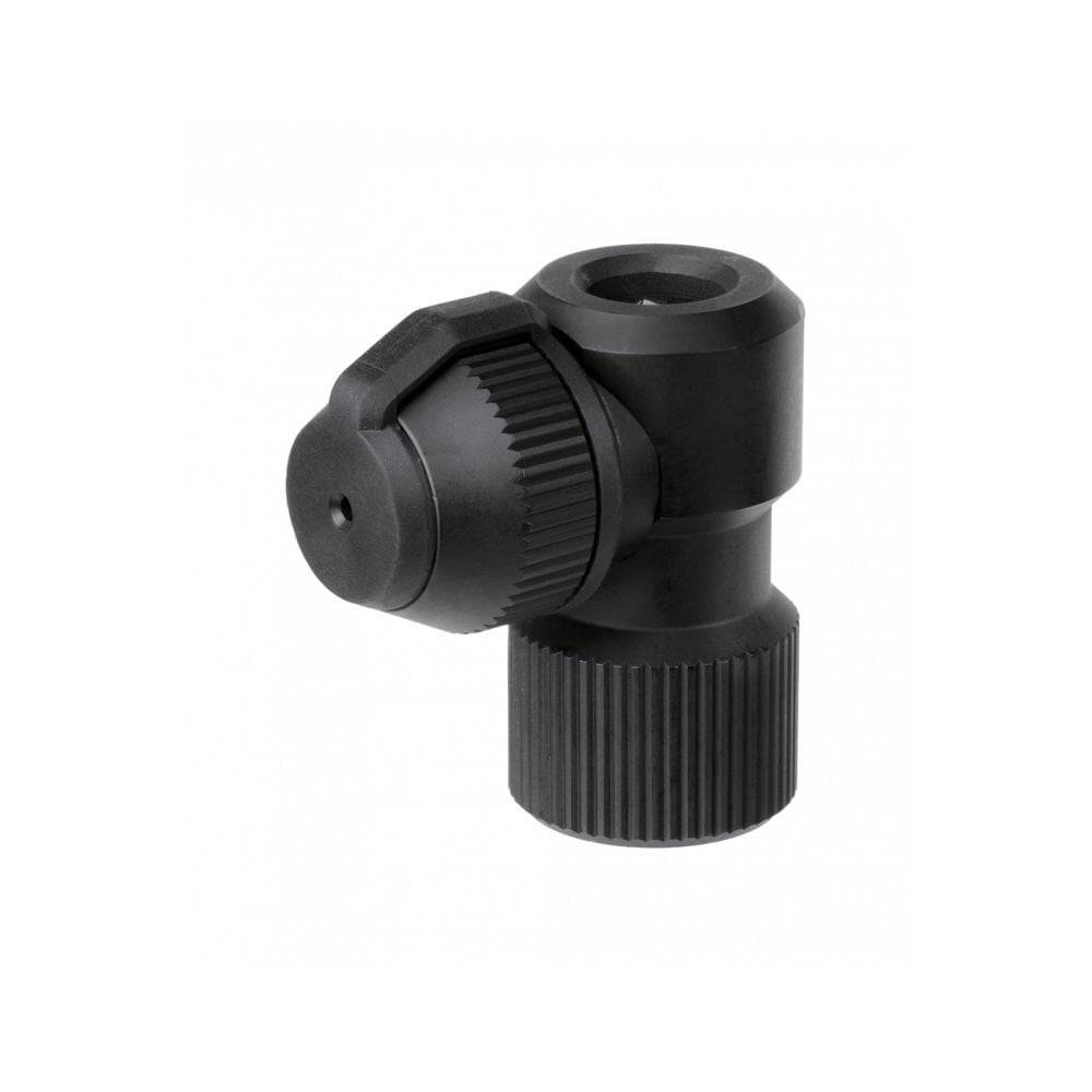 Topeak Nano Airbooster L CO2 inflator for Presta and Schrader valves, black, compact bicycle pump accessory