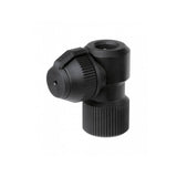 Topeak Nano Airbooster L CO2 inflator for Presta and Schrader valves, black, compact bicycle pump accessory