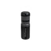 Topeak Escape Pod+ bike storage bag in black, designed to fit standard bottle cages for convenient cycling accessory storage.
