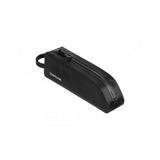 Topeak Fastfuel Drybag II black top tube bike bag with weatherproof design and 0.8L capacity for cycling accessories.
