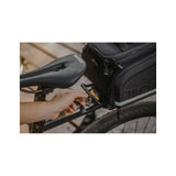 Topeak MTX Trunklock Black secure lock for MTX 2.0 Trunkbag with spare key, accessory for bike storage security.