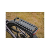 Topeak Omni QuickTrack Large Black adapter for MTX and RX trunk bags on rear racks, accessory for bike cargo solutions.