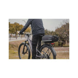 Topeak Omni QuickTrack Large Black Adapter for MTX and RX trunk bags on rear racks, accessory for bike storage.