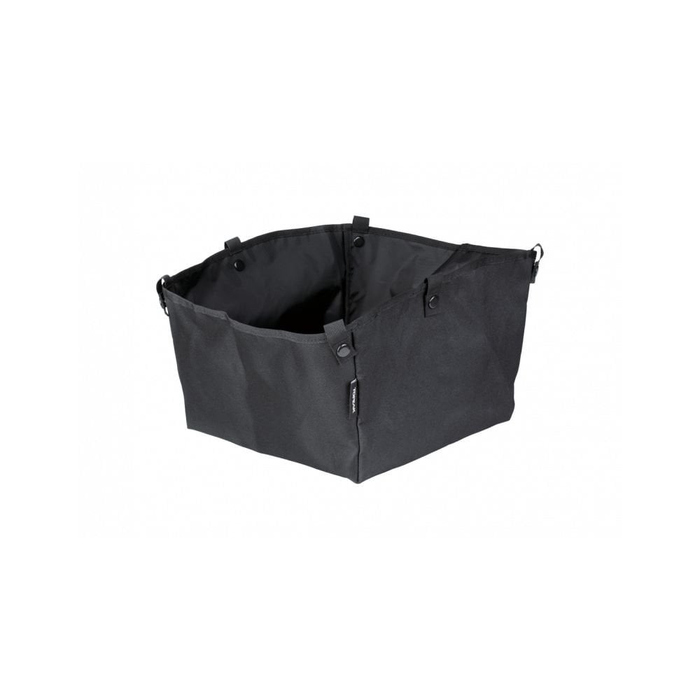 Topeak Urban Basket DX inner pad liner for panniers and bags, made of durable 600D material, shown inside a bicycle pannier.
